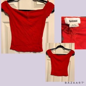 Off the shoulder top